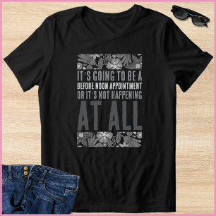 T-shirt En Tri-matière Citation drôle et sarcastique noir et blanc Anti s