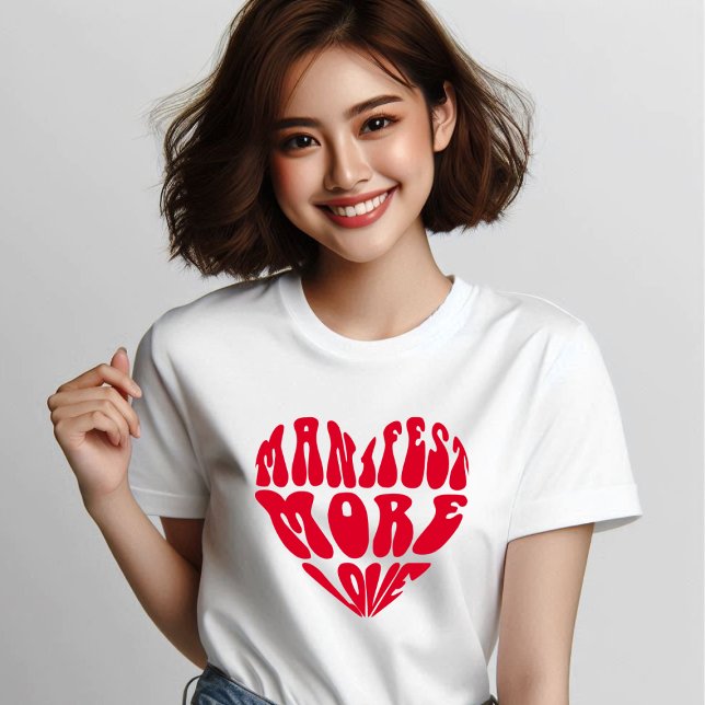 T-shirt En Tri-matière Citation Manifest More Love (Manifest More Love)