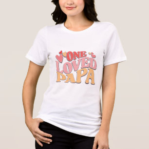 T-shirt En Tri-matière Citation Papa Love