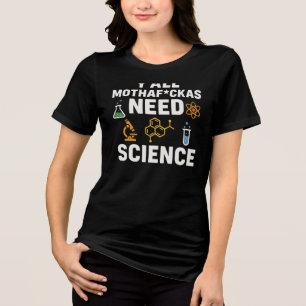 T-shirt En Tri-matière Citation scientifique sarcastique drôle - Vous ave