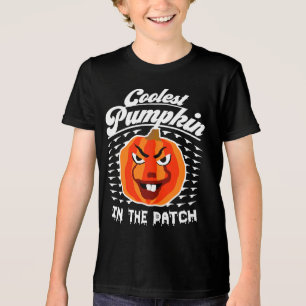 T-shirt En Tri-matière Citrouille le plus froid - Drôle Tee - shirt autom