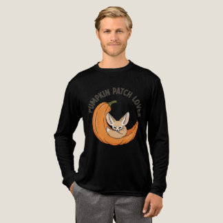 T-shirt En Tri-matière Citrouille Patch Lover - Jote Fox Autumn Design