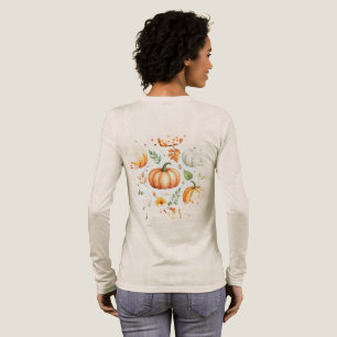 T-shirt En Tri-matière Citrouilles dans la lumière du matin