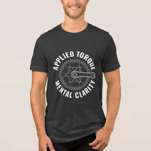 T-shirt En Tri-matière Clarté mentale du couple appliqué, cadeau drôle po