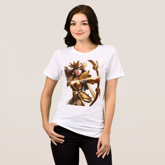 T-shirt En Tri-matière Clash Queen (Recto plein)