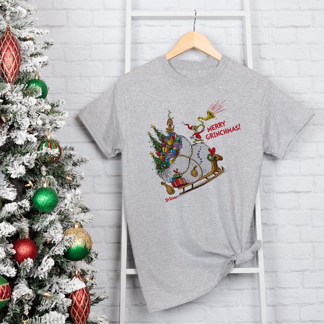 T-shirt En Tri-matière Classic The Grinch | Joyeux Grinchmas ! (Créateur téléchargé)