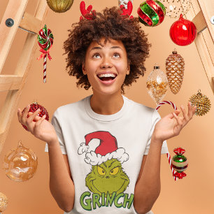 T-shirt En Tri-matière Classic The Grinch   Naughty ou Nice