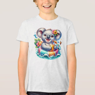 T-shirt En Tri-matière Clipart de sublimation de koala d'été
