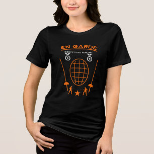 T-shirt En Tri-matière Clôture de l'épée concurrentielle