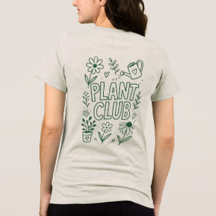 T-shirt En Tri-matière Club de plantes jardinage amateur de plantes
