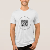 Code QR personnalisé | Don d'anniversaire ou de so
