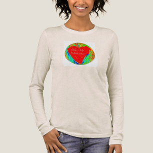 T-shirt En Tri-matière coeur de la valentine