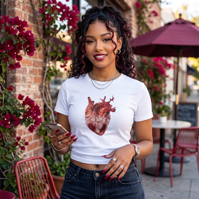 T-shirt En Tri-matière Cœurs (Créateur téléchargé)