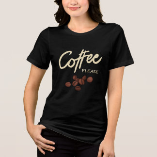 T-shirt En Tri-matière Coffee Please Coffee Lover
