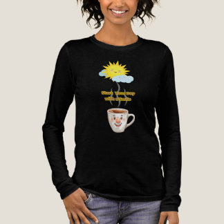 T-shirt En Tri-matière Coffee Time – Cute Smiling Cup
