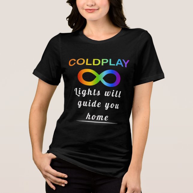 T-shirt En Tri-matière Coldplay Infini  (Recto)