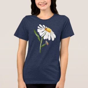 T-shirt En Tri-matière Colibri et marguerite