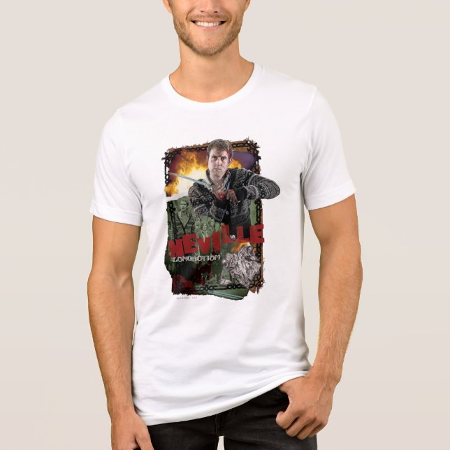 T-shirt En Tri-matière Collage Neville Longbottom 2 (Recto)