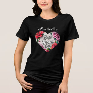 T-shirt En Tri-matière Collection Cadeau Floral Moderne