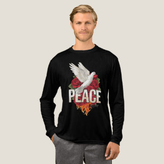 T-shirt En Tri-matière Colombe des Flammes Paisibles