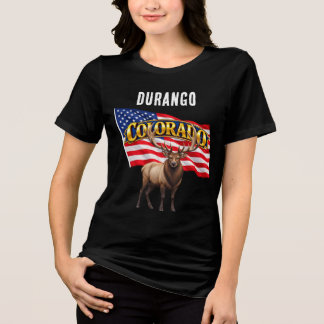 T-shirt En Tri-matière Colorado Bella+Canvas Femme Foncé