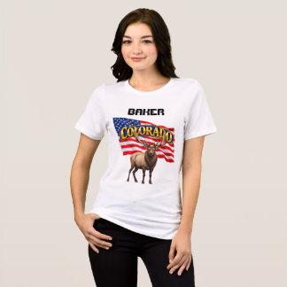 T-shirt En Tri-matière Colorado Bella+Canvas pour femmes