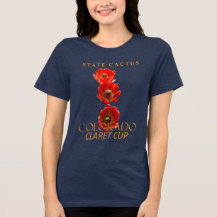 T-shirt En Tri-matière Colorado Territoire Cactus La Coupe Claret
