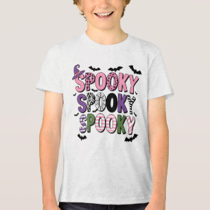T-shirt En Tri-matière Coloré Éffrayant Halloween jolie sorcière Casquett