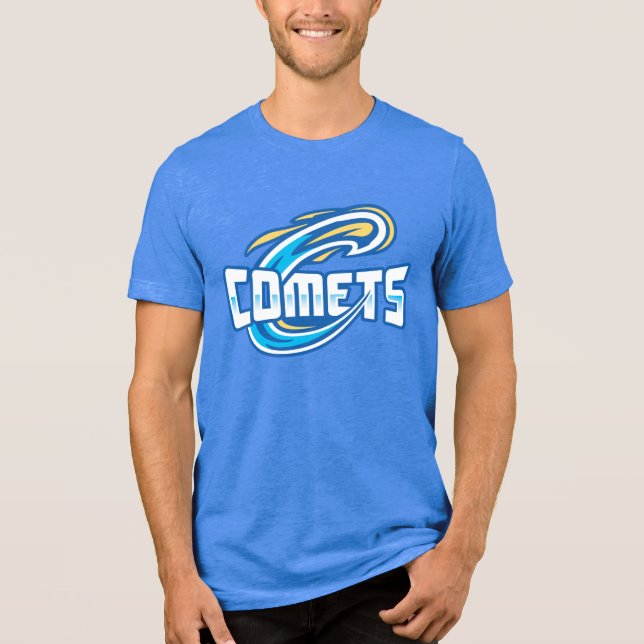T-shirt En Tri-matière Comètes du Cottey College (Recto)