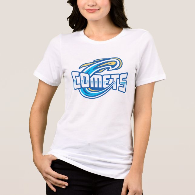 T-shirt En Tri-matière Comètes du Cottey College (Recto)
