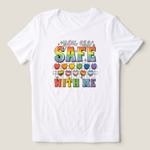 T-shirt En Tri-matière Comfort Colors Vous êtes en sécurité avec moi T-sh