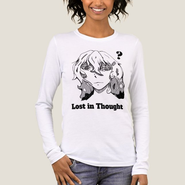 T-shirt En Tri-matière Comic linart Lost in Thought (Recto)