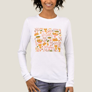 T-shirt En Tri-matière Conception amoureux des chats