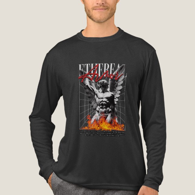 T-shirt En Tri-matière conception d'ange de l'armure d'éther (Recto)