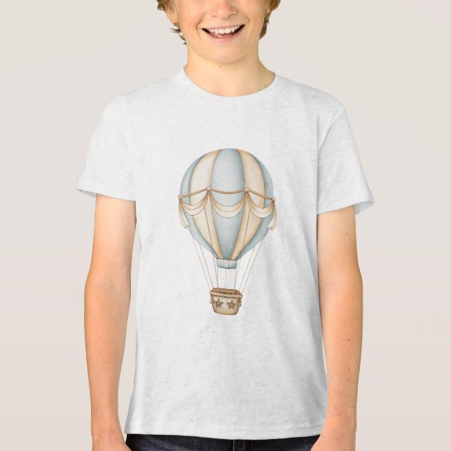 T-shirt En Tri-matière Conception de ballon aérien de rêve (Recto)