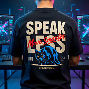 T-shirt En Tri-matière Conception de chat bleu motivationnel pour amoureu