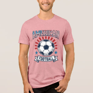 T-shirt En Tri-matière Conception de chemise de ballon de football améric