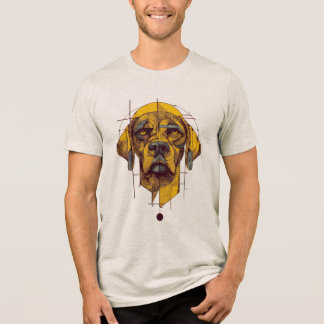 T-shirt En Tri-matière Conception de Chien