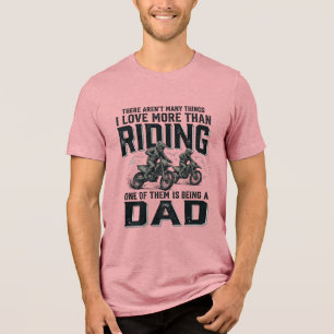 T-shirt En Tri-matière Conception de citation de motocross gravure vintag