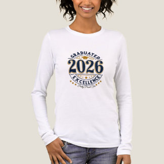 T-shirt En Tri-matière Conception de diplômé 2026