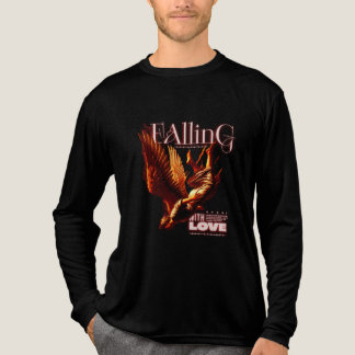 T-SHIRT EN TRI-MATIÈRE CONCEPTION DE L'AIGLE QUI TOMBE