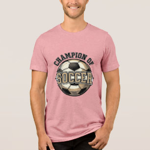 T-shirt En Tri-matière Conception de maillot de champion de football vint
