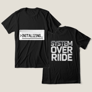 T-shirt En Tri-matière Conception de pirate programmeur