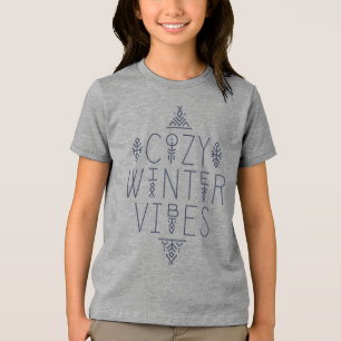 T-shirt En Tri-matière Conception de vidéos d'hiver