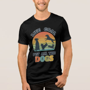 T-shirt En Tri-matière Conception des objectifs de vie des Amoureux de le