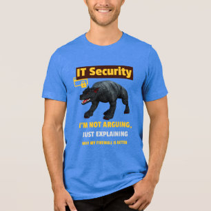 T-shirt En Tri-matière Conception d'humour technologique expliquant la sé