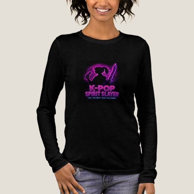 T-shirt En Tri-matière Conception dynamique de tueur d'esprit K-Pop (Recto)