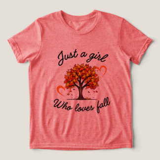 T-shirt En Tri-matière Conception esthétique d'automne cosy