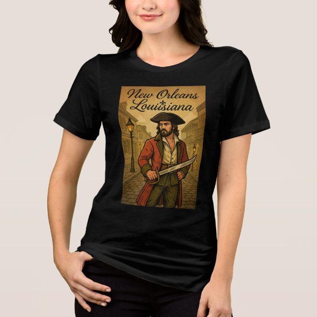 T-shirt En Tri-matière Conception Jean Lafitte (Recto)