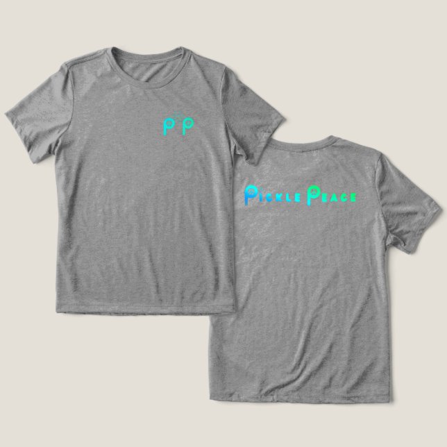 T-shirt En Tri-matière Conception OG bleues (Design Recto & Verso)